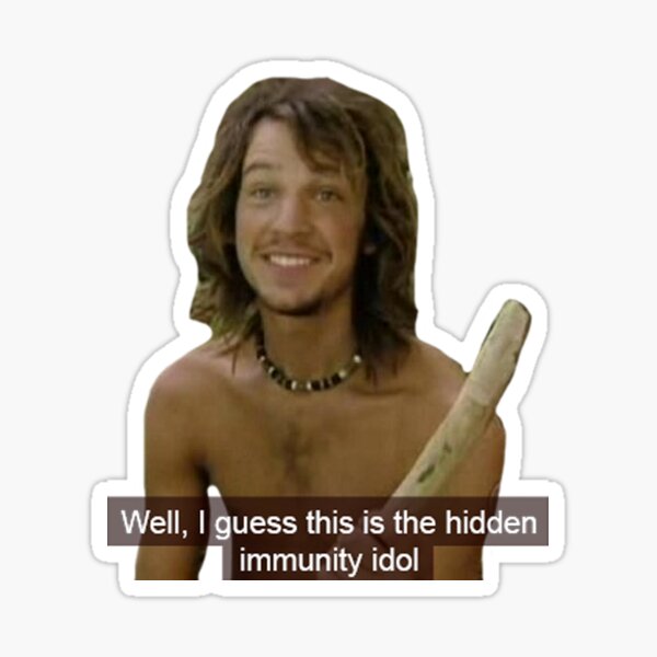 Fake Immunity Idol Sticker