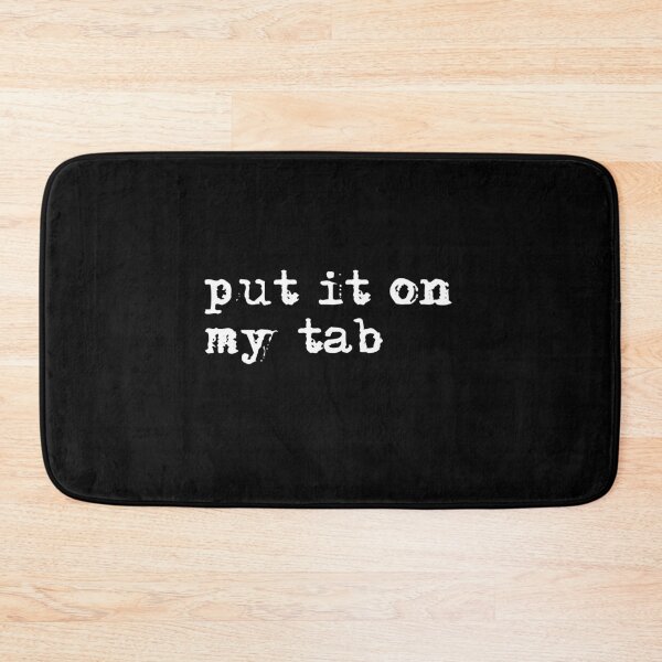 Item preview, Put It On My Tab, Funny Drinking Shirt designed and sold by VintageMashup.