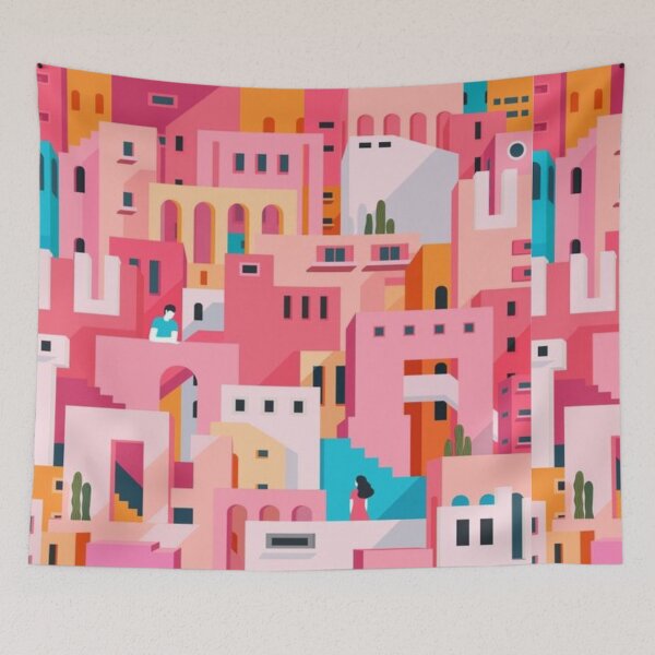Item preview, Pink City! designed and sold by Ina Rrrr.