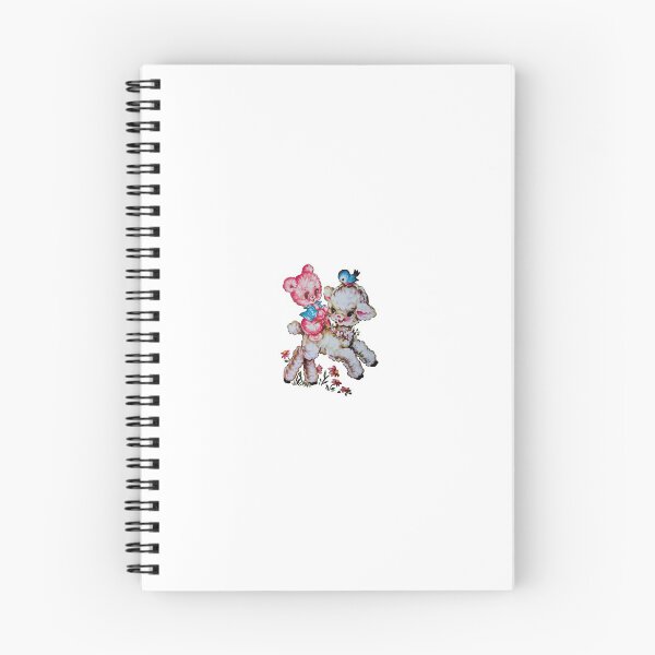 Item preview, vintage cottagecore lamb sticker designed and sold by chachels.