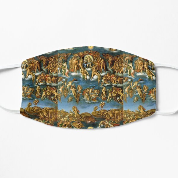 The Last Judgement. Michelangelo. Flat Mask