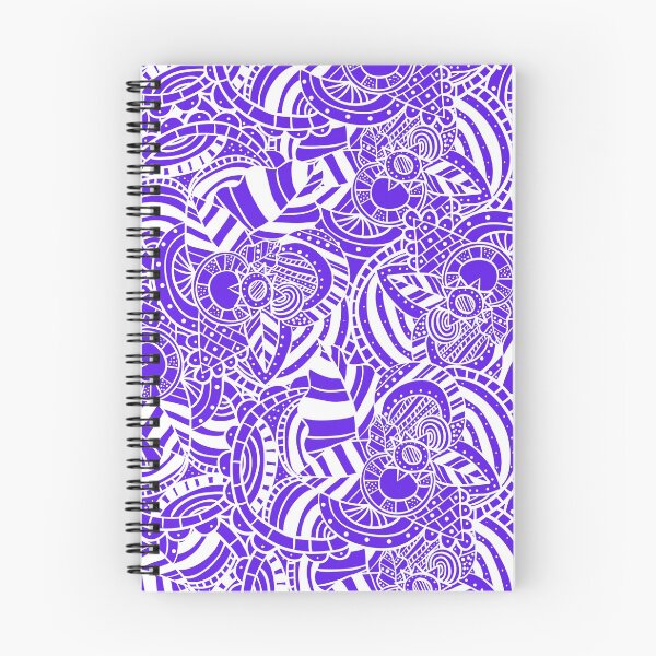 Aperçu de l'œuvre Bleu / blanc fleuri brouillé créée et vendue par Randoprint.