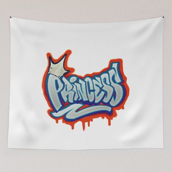 Item preview,  Airbrush Princess in Graffiti style designed and sold by Halabe art.