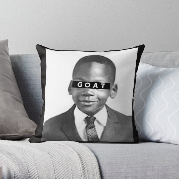 Jordan "Young GOAT" Throw Pillow