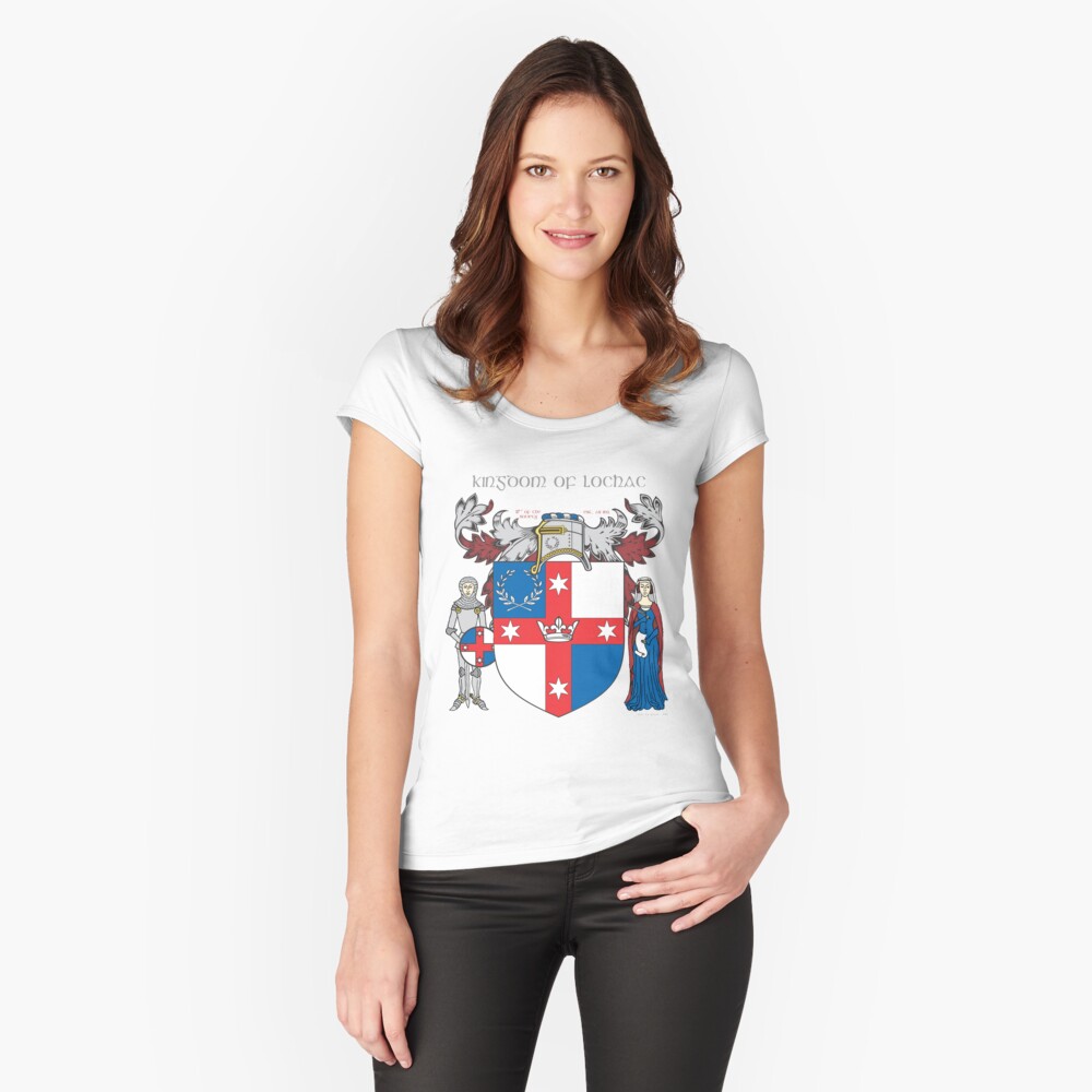 Item preview, Fitted Scoop T-Shirt designed and sold by greyhand.