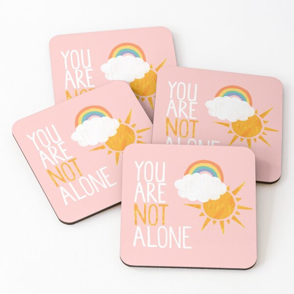 Item preview, You Are Not Alone designed and sold by latheandquill.