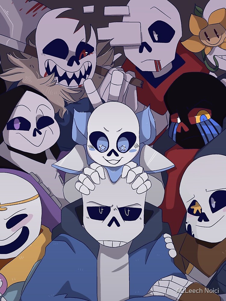 Horror Sans Sticker for Sale by Noicyleech