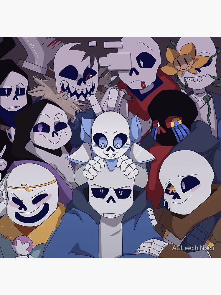 Horror tale sans Poster for Sale by Noicyleech