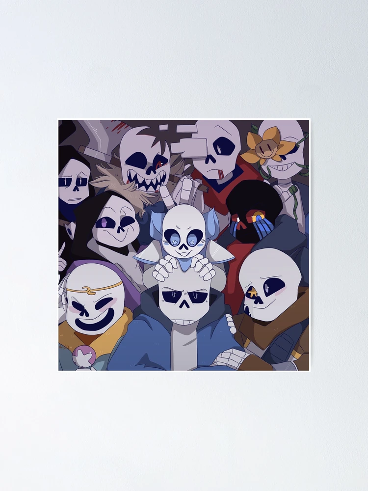 AroAce Agender Ink Sans  Undertale, Movie posters, Poster