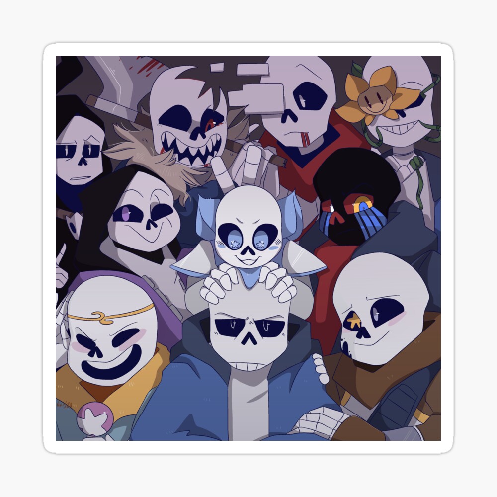 Horror Sans Sticker for Sale by Noicyleech