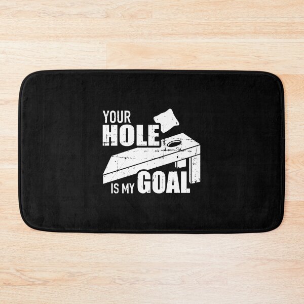 Item preview, Your hole is my goal Cornhole designed and sold by Designzz.