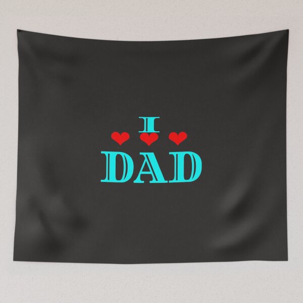 Item preview, i love dad t-shirt  designed and sold by tim tal.