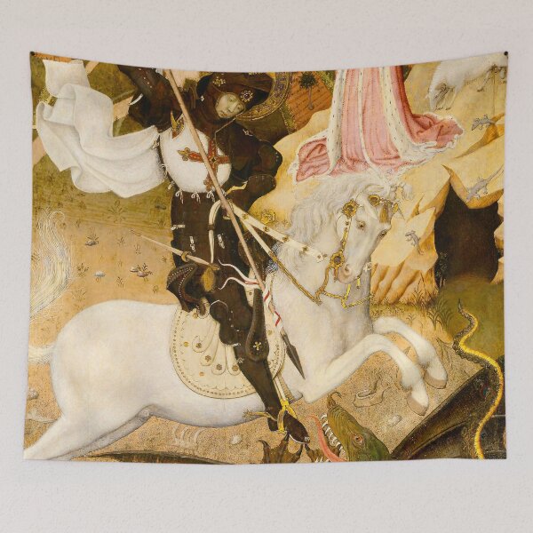 Artikelvorschau, um 1400–1452). Tempera auf Holz (1434–1435). entworfen und verkauft von brushandframes.