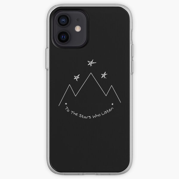 To the stars who listen quote Acotar fandom Sarah J Maas iPhone Soft Case