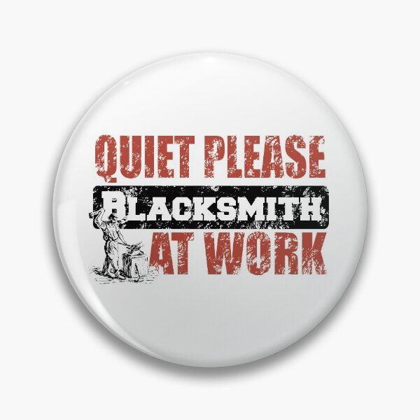 Item preview, Quiet Please: Blacksmith At Work! designed and sold by flipper42.