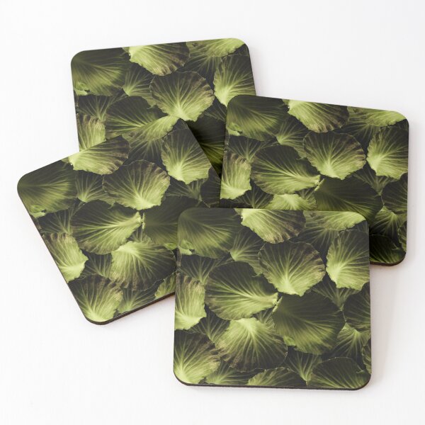 Item preview, dark green cabbage pattern designs designed and sold by hutofdesigns.