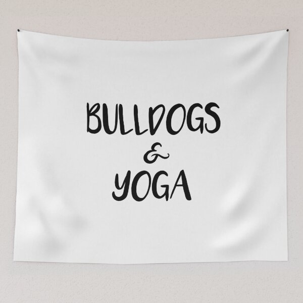 Item preview, Bulldogs and Yoga designed and sold by jackknite.