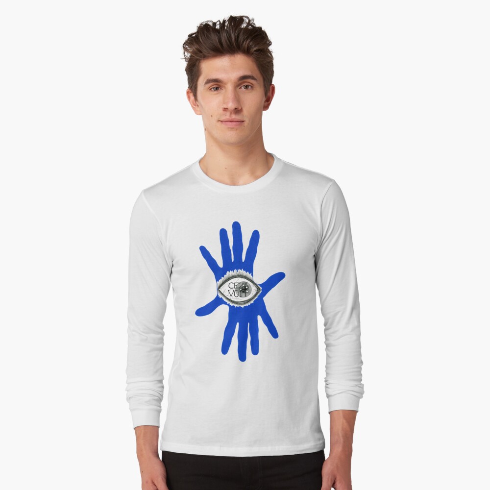 Aperçu de l'œuvre T-shirt manches longues créée et vendue par atelierdeceza.