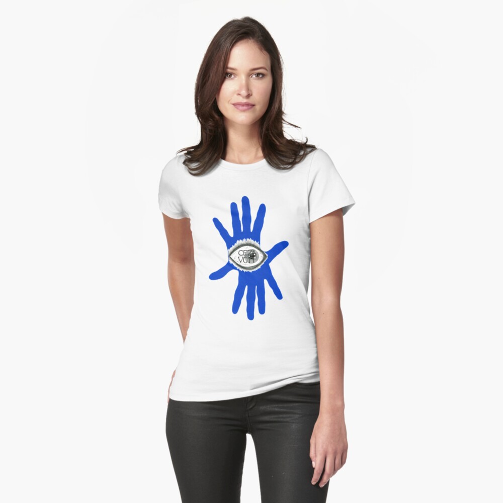 Aperçu de l'œuvre T-shirt moulant créée et vendue par atelierdeceza.