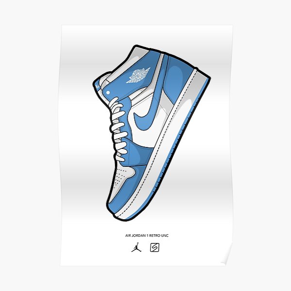 air jordan 1 poster