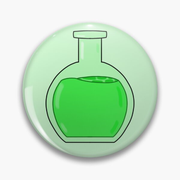 Item preview, Green Potion of Stamina designed and sold by DoingTheDoodle.