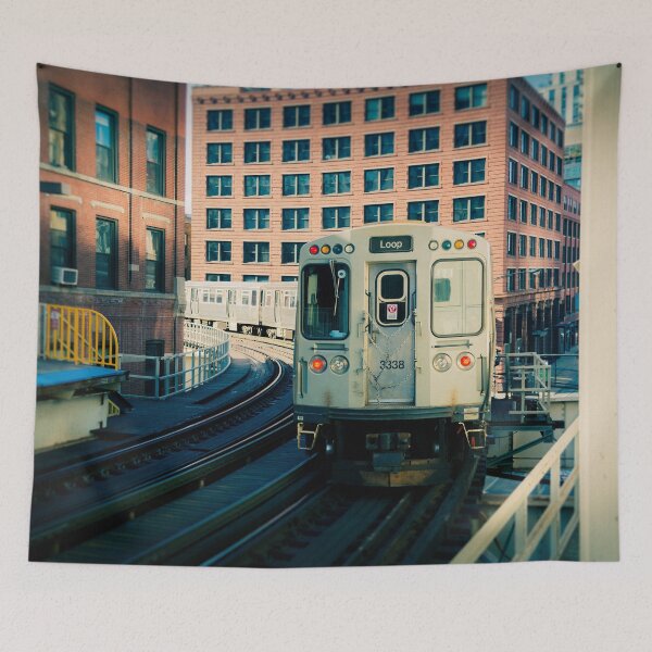 Item preview, El Train Leaving the Loop designed and sold by Enzwell.
