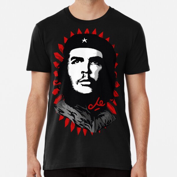 Dragonfly Che Guevara Guerilla Revolutionary Cuban Military Shirt