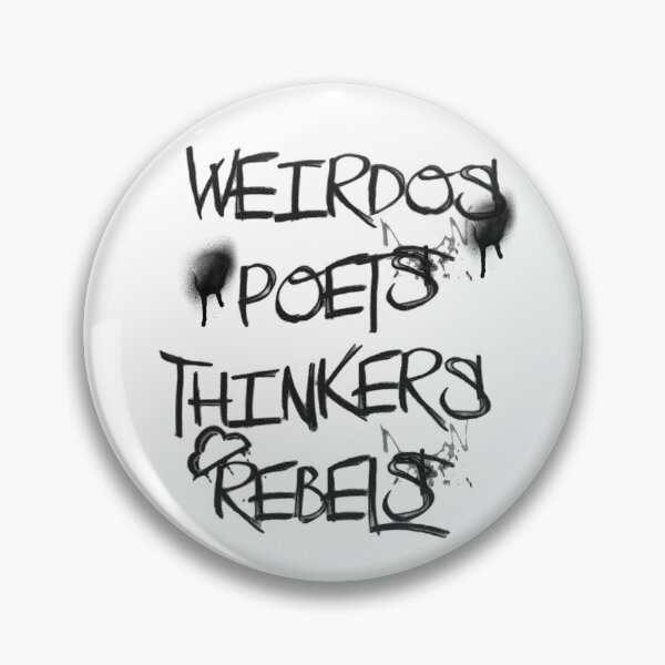 Item preview, Weirdos, poets, thinkers, rebels designed and sold by mensijazavcevic.