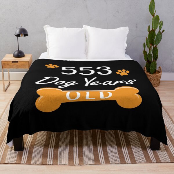Item preview, 553 Dog Years Old Funny 79th Birthday Puppy Lover graphic designed and sold by Grabitees.