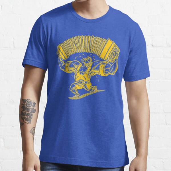 Item preview, Bandoneon Weightlifter (yellow) designed and sold by LisaHaney.
