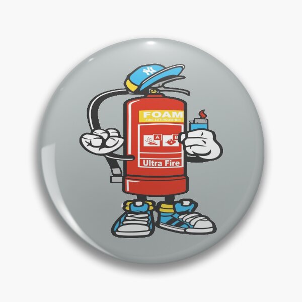 Item preview, Fire extinguisher designed and sold by cartoonbug.