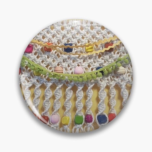 Item preview, Summertime Dream, decorated macrame piece designed and sold by Diana Evensen.