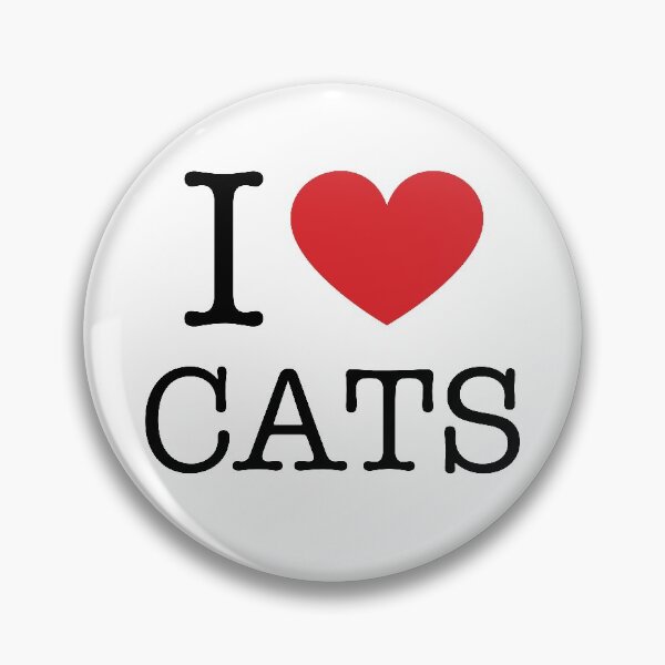 Item preview, I Love Cats - I Heart Cats designed and sold by SmilefromAlex.