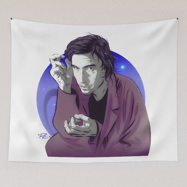 Item preview, Adam Driver - An illustration by Paul Cemmick designed and sold by TIGERDAVER.