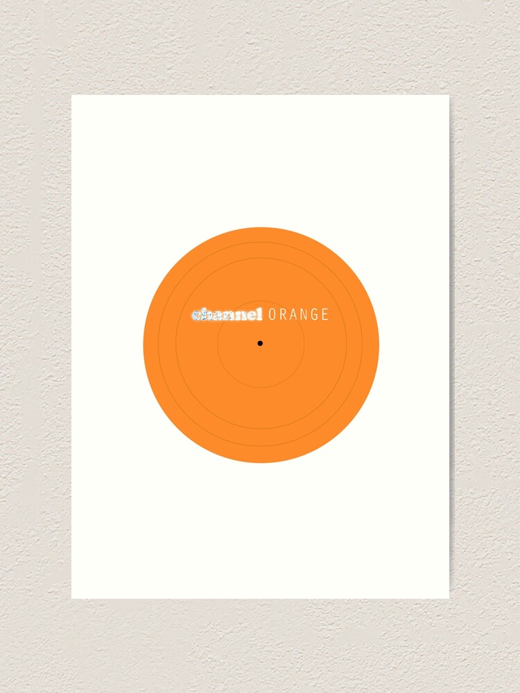 Frank Ocean Channel Orange Vinyl | Art Print