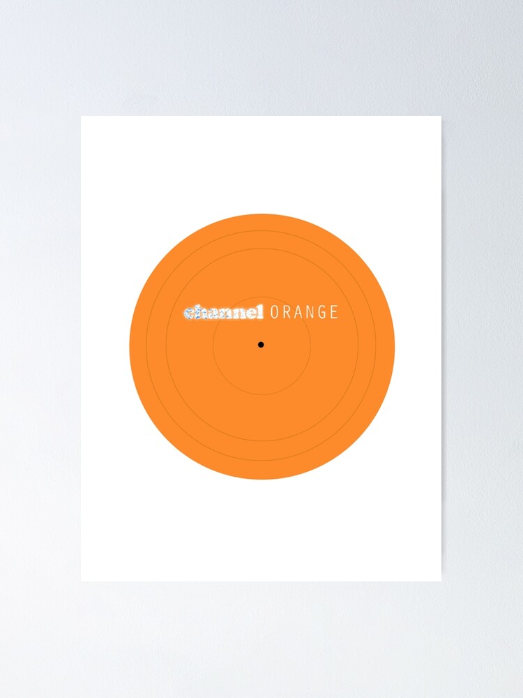 Frank Ocean Channel Orange Vinyl | Poster