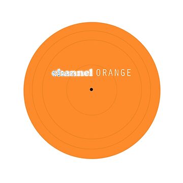 Frank Ocean Channel Orange Vinyl Metal Print for Sale by McBeezys