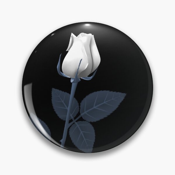 Item preview, White Long Stem Rose designed and sold by OBJETDART.