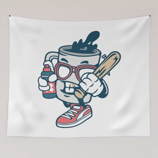 Item preview, Coffee mug cartoon designed and sold by cartoonbug.