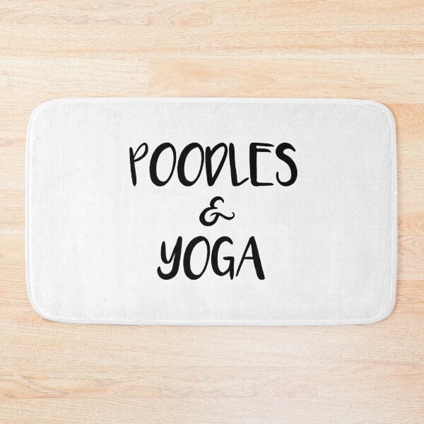 Item preview, Poodles and Yoga designed and sold by jackknite.