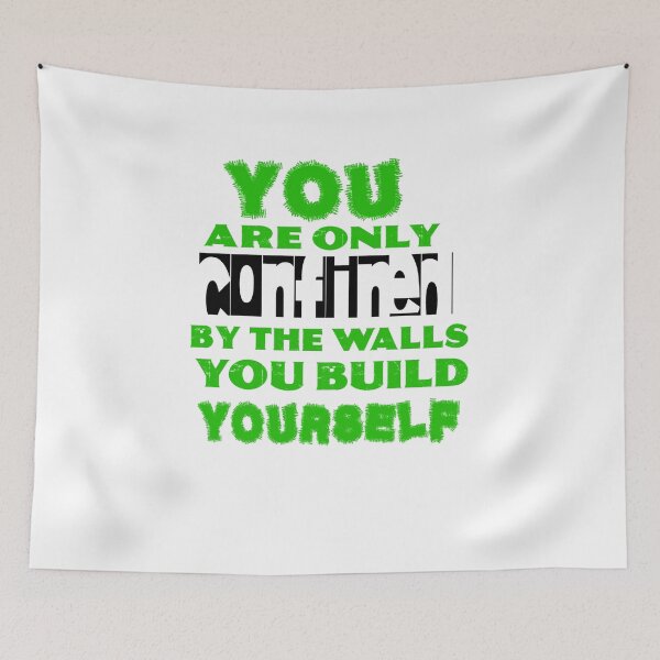 Item preview, Inspiration - Walls You Build designed and sold by AJCdotcom.