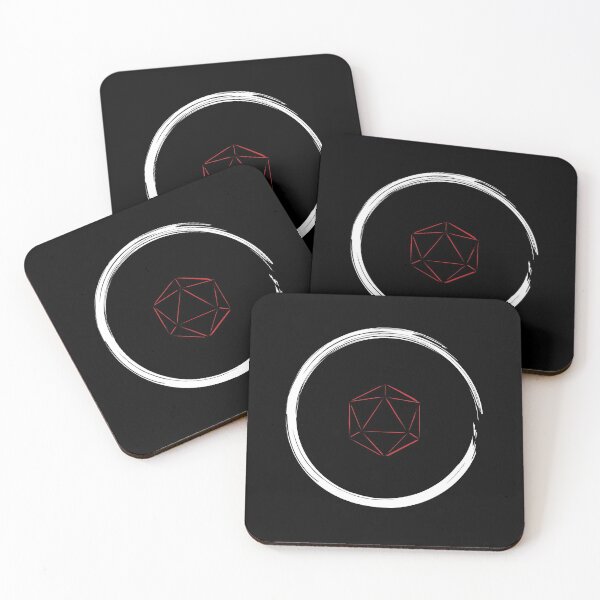 Item preview, Hand Drawn Zen Dice designed and sold by nicegnome.