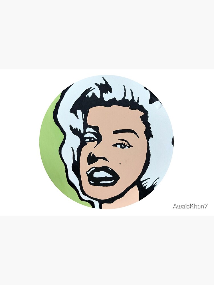 Lady Pop Art Mask By Awaiskhan7 Redbubble