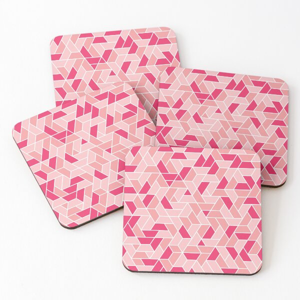 Item preview, Geometric Triangles - Pastel Rose designed and sold by Josh Tyers.