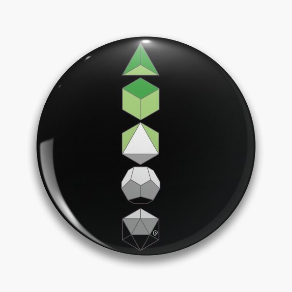 Item preview, Aromantic Platonic Solids designed and sold by Florilège Art.