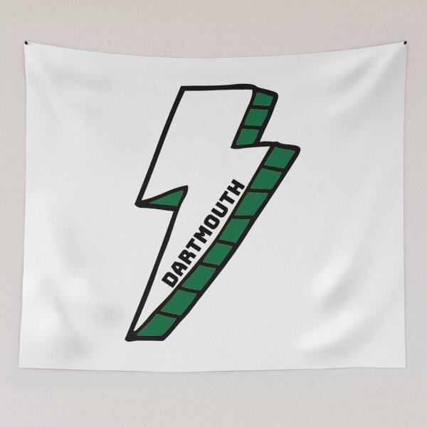 Item preview, Dartmouth Lightning Bolt designed and sold by kkosmicki.