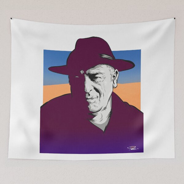 Item preview, Bernardo Bertolucci - An illustration by Paul Cemmick designed and sold by TIGERDAVER.