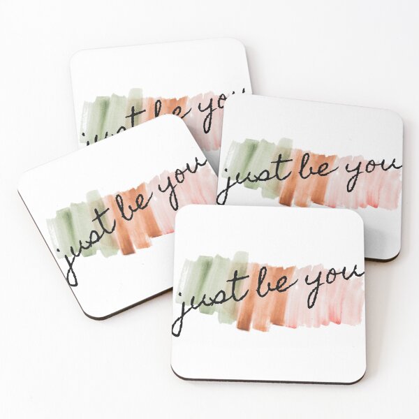Item preview, Just Be You Watercolor Inspirational Motivational Quote designed and sold by ArianaDagan.
