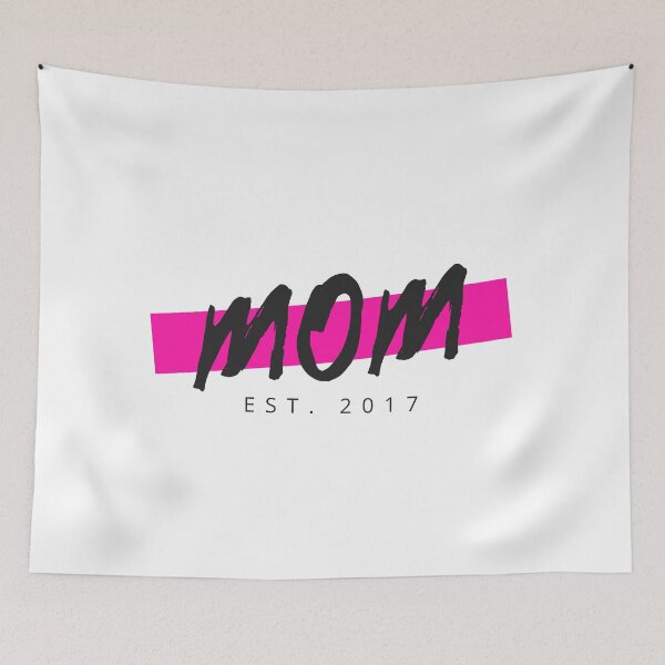 Item preview, Mom Est. 2017 (Being Mom since 2017) designed and sold by GrandmaApproved.