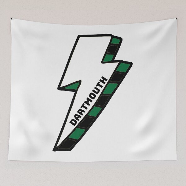 Item preview, Dartmouth Lightning Bolt designed and sold by kkosmicki.